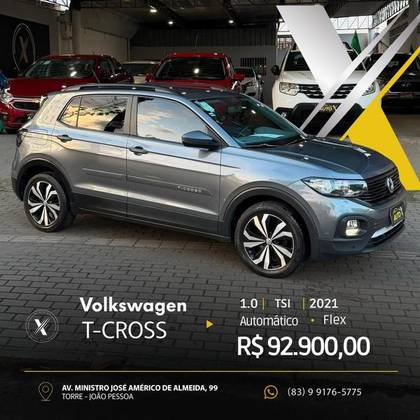 VOLKSWAGEN T-CROSS 1.0 200 TSI TOTAL FLEX AUTOMÁTICO VOLKSWAGEN T-CROSS 1.0 200 TSI TOTAL FLEX AUTOMÁTICO